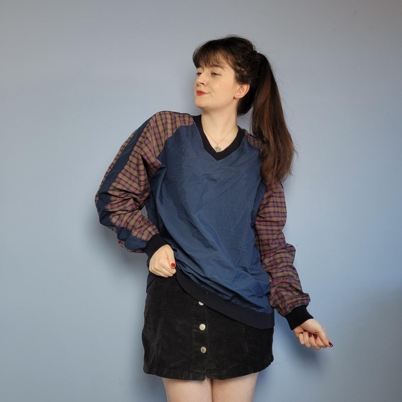 Tactel Other - Vintage navy blue shell suit